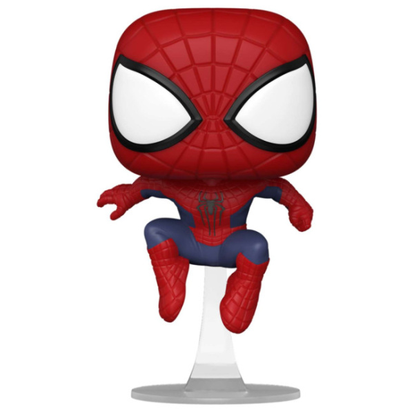 Фигурка Funko POP! Bobble Marvel Spider-Man No Way Home The Amazing Spider-Man Leaping (1159) 67608 картинка