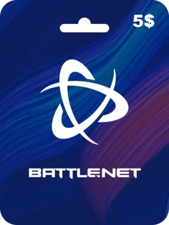 Карта пополнения Battle.net 5 Долларов