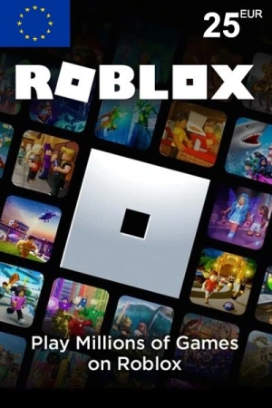 Карта пополнения Roblox 25 Евро фото