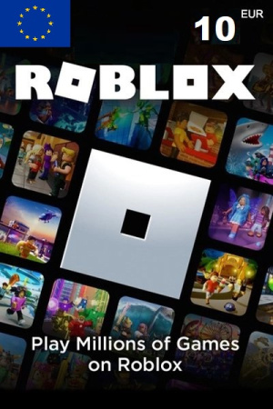 Карта пополнения Roblox 10 Евро