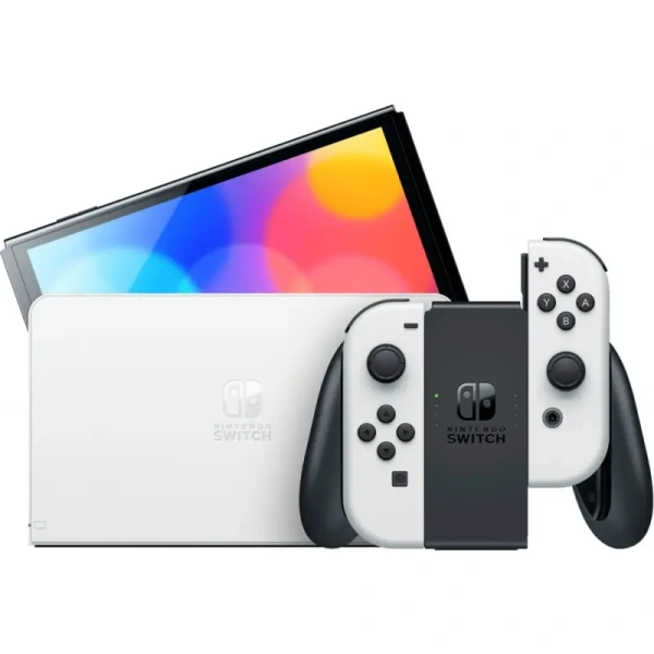 Игровая приставка Nintendo Switch (OLED-модель) (белый)