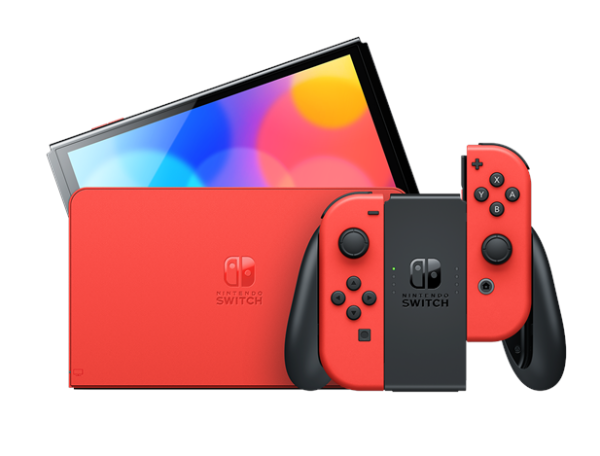 Игровая приставка Nintendo Switch Mario Red Edition (OLED-модель)