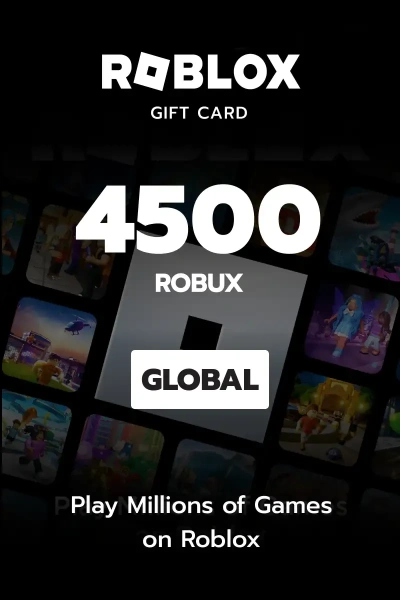 Карта пополнения Roblox 4500 Robux (Global) фото