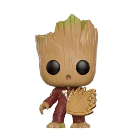 Фигурка Funko POP! Bobble Marvel Guardians Of The Galaxy 2 Baby Groot w/RavagerPatch(Exc) (208)12773 картинка