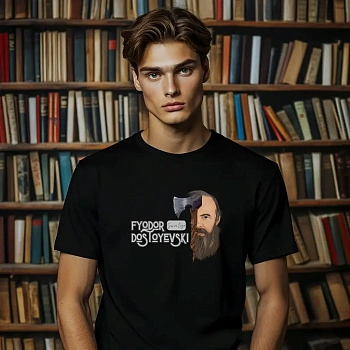 T-Shirt Fyodor Dostiyevski фото